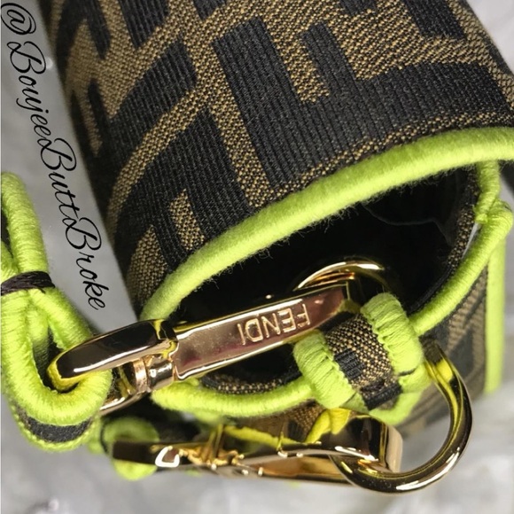 Brown and green purse - Picture 4 of 6